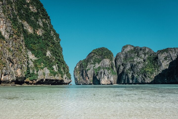 Phi Phi Island Viking Cave Monkey Beach Khai Island Tour from Phuket