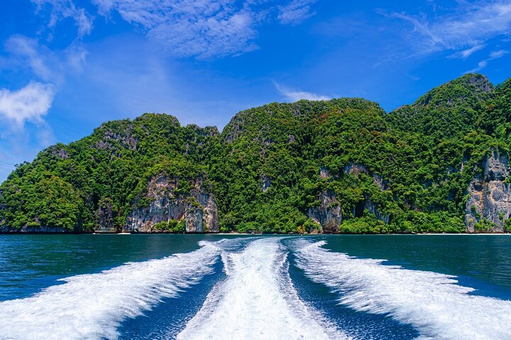 Phi Phi Island Viking Cave Monkey Beach Khai Island Tour from Phuket