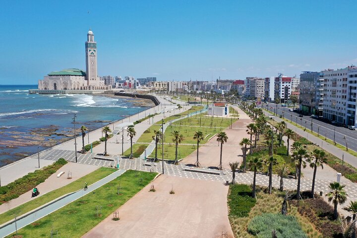 Private Tour of Casablanca with Hassan II Mosque Entry Ticket