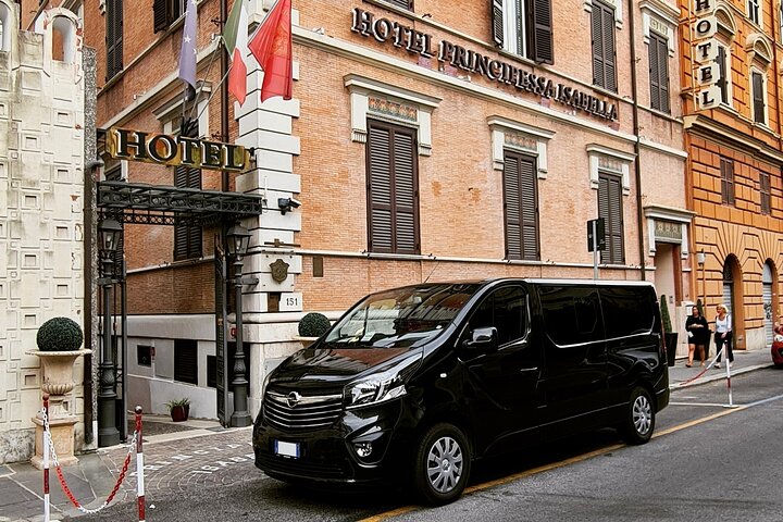 Transfer from Civitavecchia cruise port to Rome or FCO