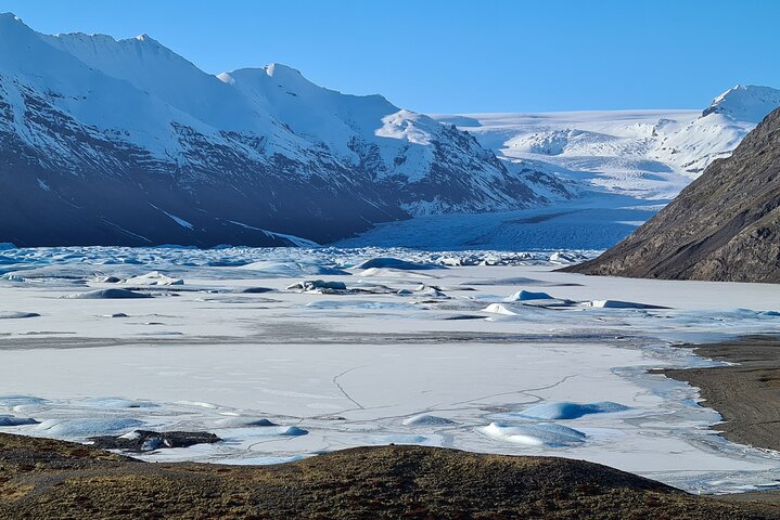Private Tour Höfn: Jokulsárlón , Diamond Beach, Secret Glacier
