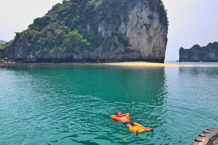 Full day trip to Lan Ha-Ha Long Bay from Cat Ba, avoid the crowds