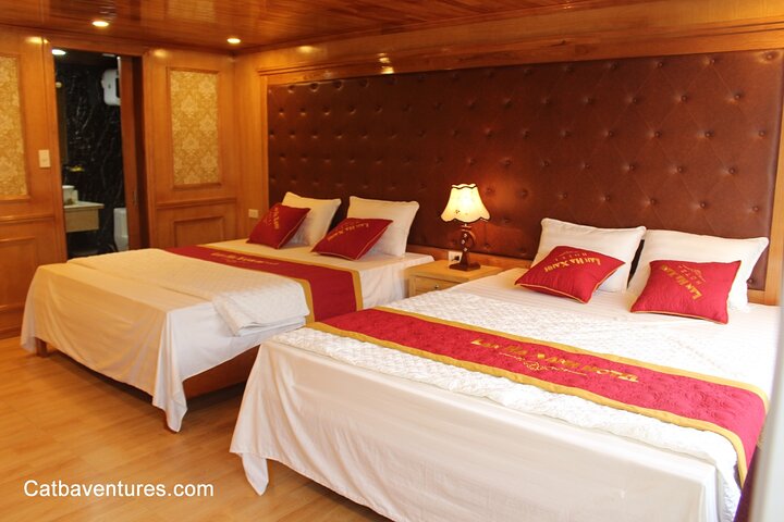 Lan Ha - Ha Long Bay - Dau Be island 2D/1N from Cat Ba in less touristy areas.