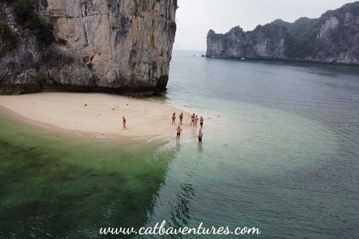 Lan Ha - Ha Long Bay - Dau Be island 2D/1N from Cat Ba in less touristy areas.