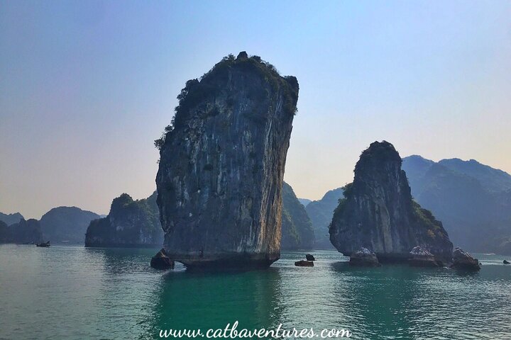 Lan Ha - Ha Long Bay - Dau Be island 2D/1N from Cat Ba in less touristy areas.