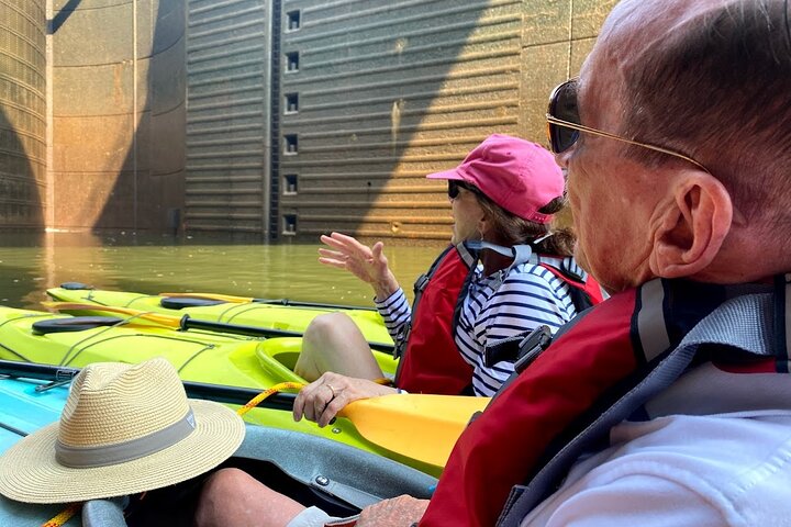 Chickamauga Dam Lock Kayak Tour by Chattanooga Guided Adventures