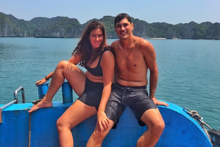 Full day trip to Lan Ha-Ha Long Bay from Cat Ba, avoid the crowds