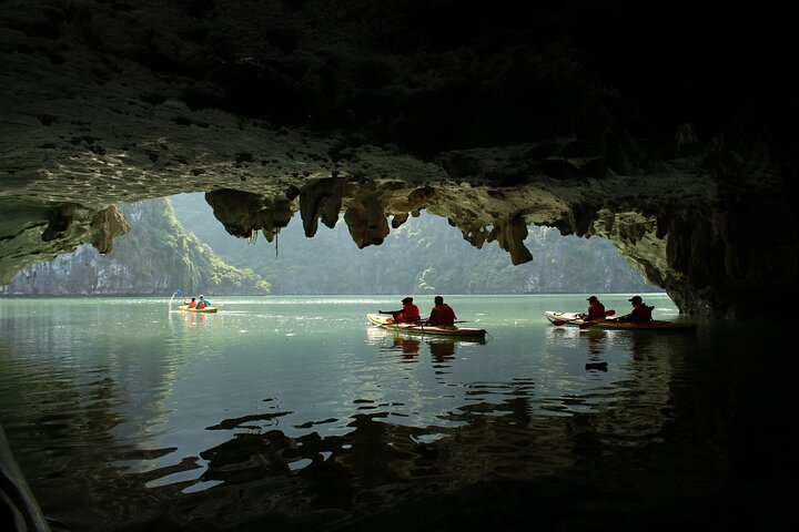 Full day trip to Lan Ha-Ha Long Bay from Cat Ba, avoid the crowds