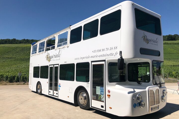 Épernay and Champagne Open-Top Bus Tour with 3 Tastings