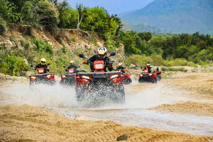 Cabo 4x4 ATV Tour with Tequila Tasting and Mexican Buffet Lunch