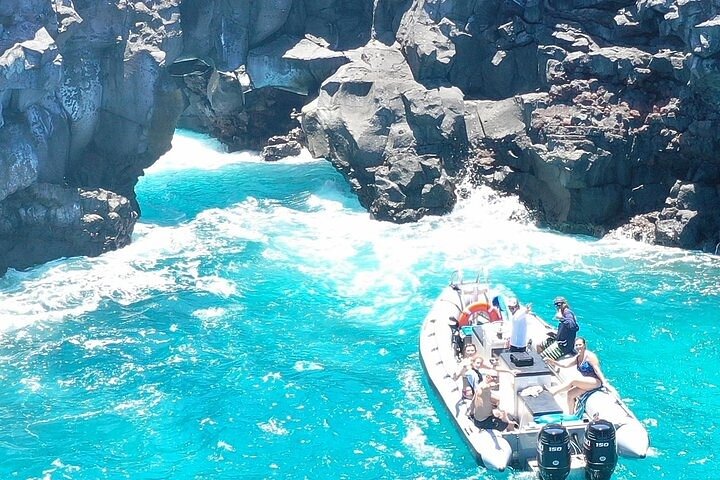 Kona Snorkel Tour: Captain Cook Reef Snorkel, Dolphin & Sea Caves