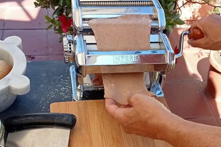 Rooftop Cooking Class in Genoa: Pesto, Fresh Pasta & Wine