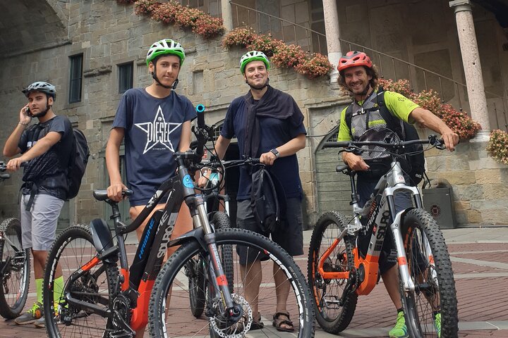 e-bike tour of Bergamo and its surroundings
