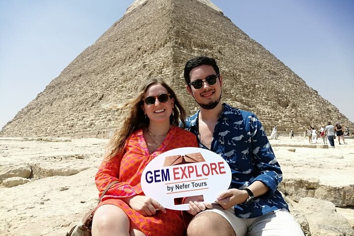 Half Day Tour Giza Pyramids &Great Sphinx with Private Tour Guide