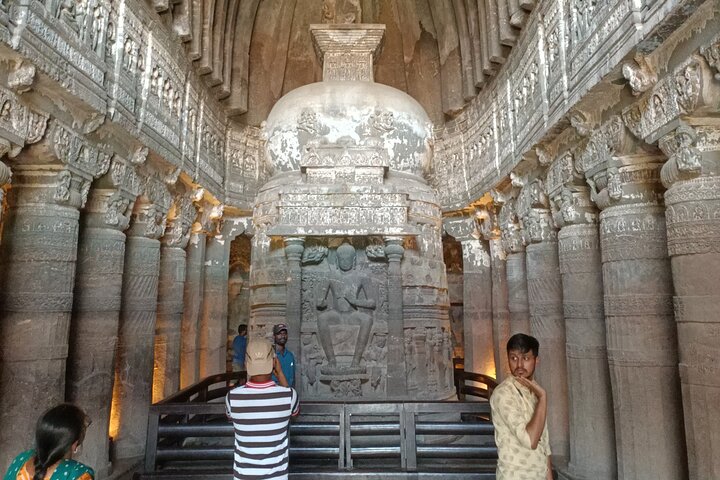 Guided 3-Day Tour: Discover Ajanta, Ellora Cave & Aurangabad City