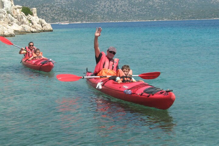Sea Kayak Tour Over the Sunken City of Kekova Kas(Small Groups)