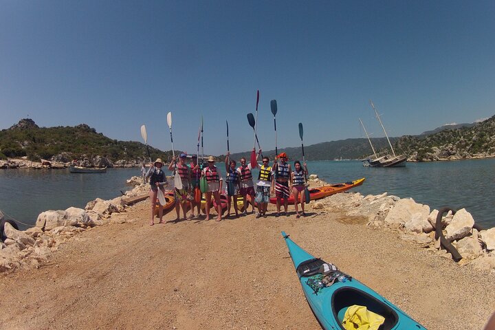 Sea Kayak Tour Over the Sunken City of Kekova Kas(Small Groups)