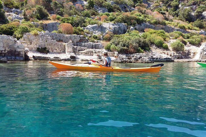 Sea Kayak Tour Over the Sunken City of Kekova Kas(Small Groups)