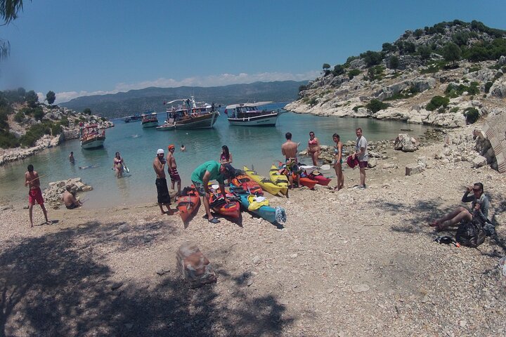 Sea Kayak Tour Over the Sunken City of Kekova Kas(Small Groups)