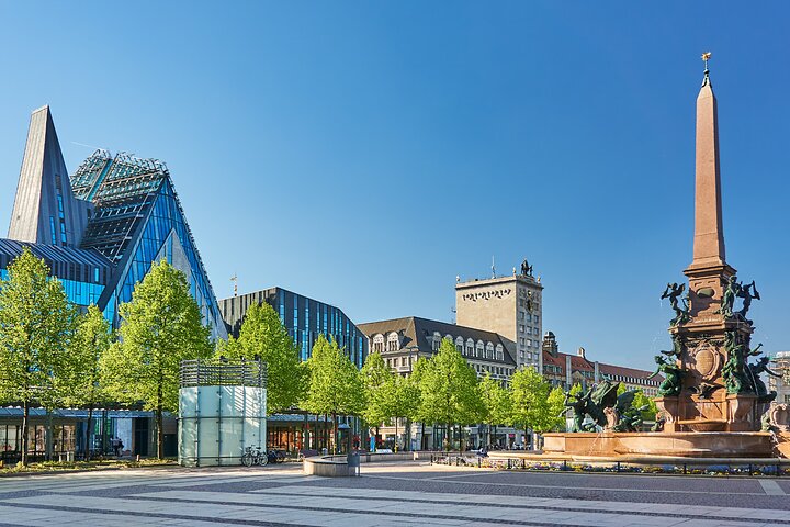 City game scavenger hunt Leipzig city center - independent city tour