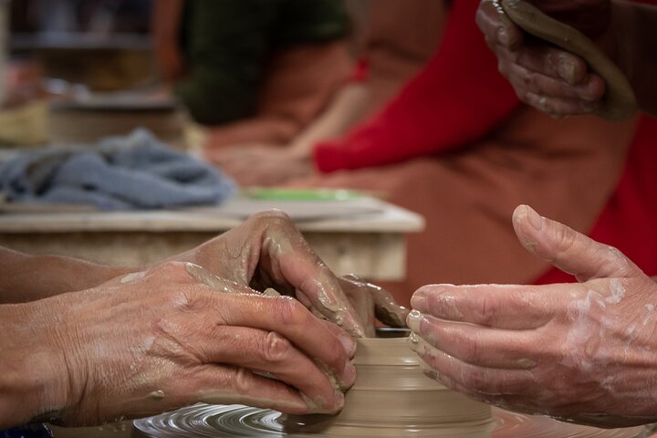 Creative Wheel Throwing Pottery Class in Coromandel