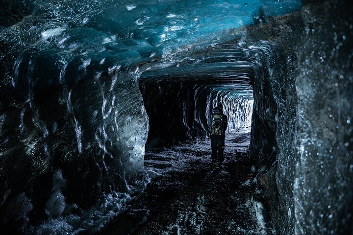 Gullfoss: Langjokull Glacier Ice Cave and Snowmobile Guided Tour