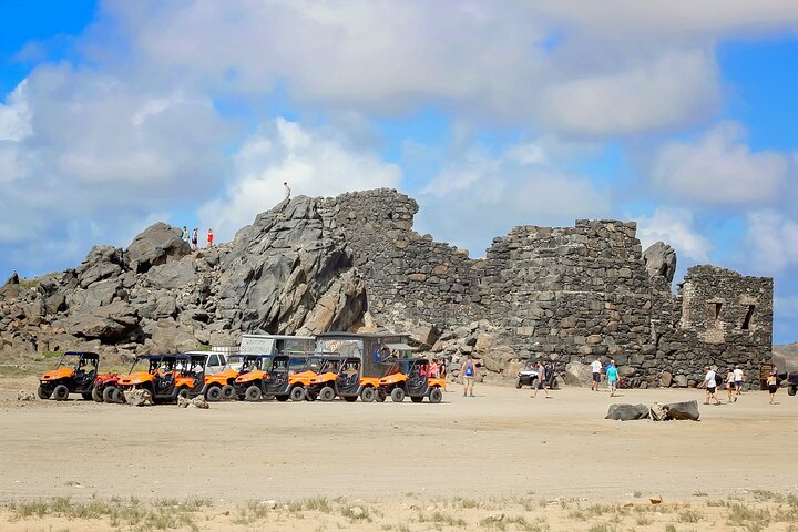 Aruba UTV Tour with Natural Cave Pool and Cliff Jumping