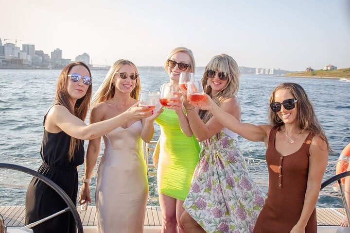 JFarwell Sunset Wine and Cheese Yacht Sailing