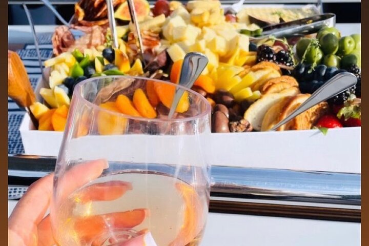 JFarwell Sunset Wine and Cheese Yacht Sailing