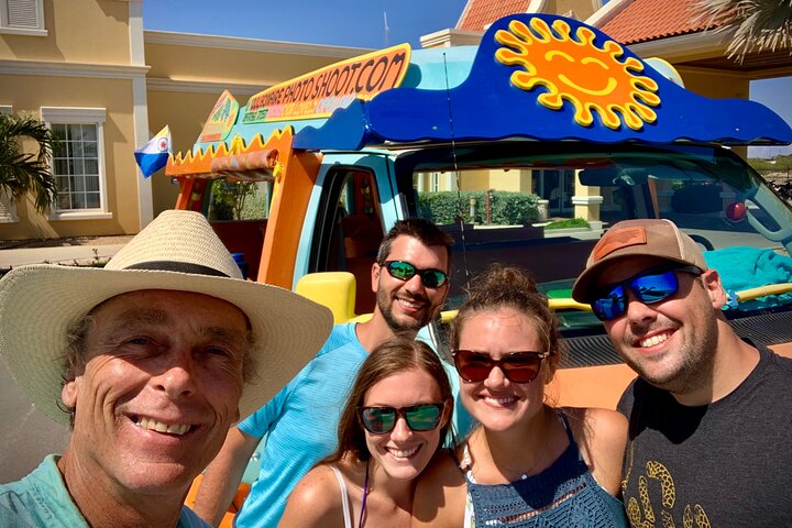 Luc’s Private Group Bonaire Open Bus Tour