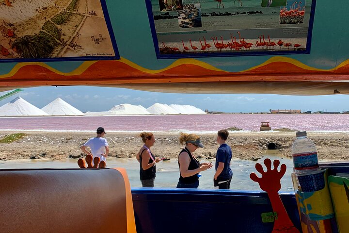 Luc’s Private Group Bonaire Open Bus Tour