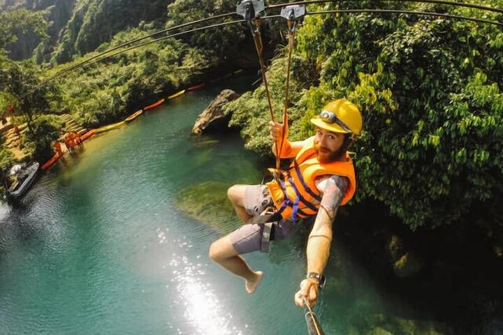 Side Combo Tour Adventure Rafting Quad Zipline Exprience