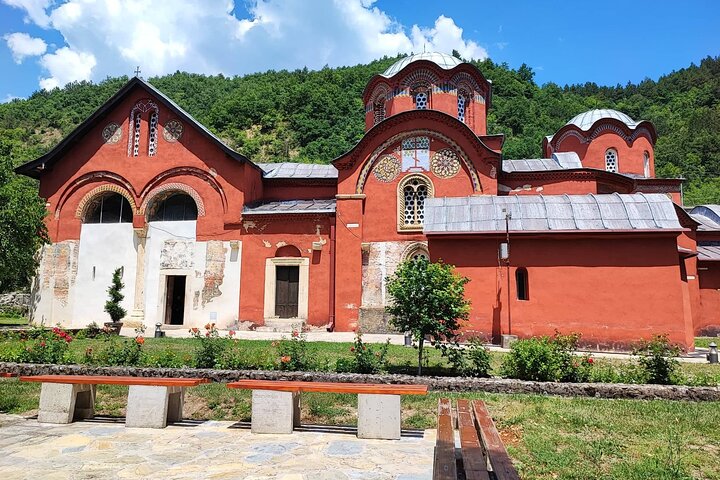 Experience 3 beautiful Monasteries (Unesco) in Kosovo