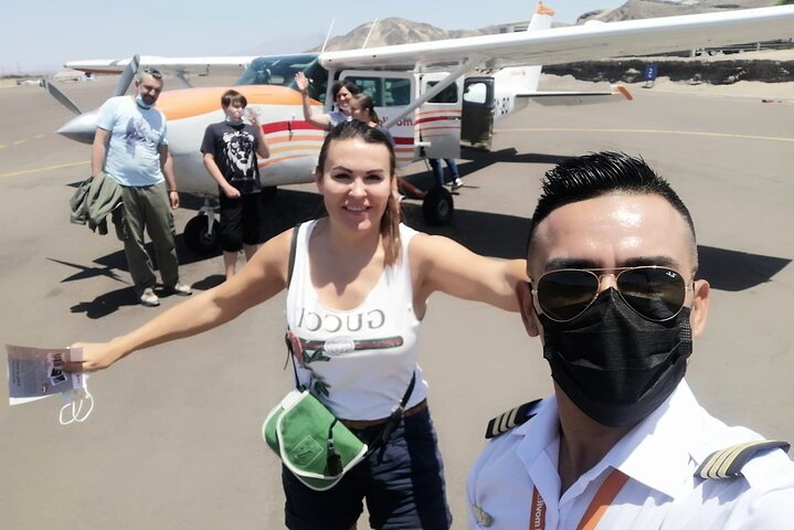 Flight to the Nazca Lines with transfer from Ica