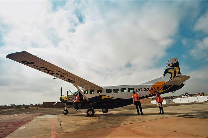 Flight to the Nazca Lines with transfer from Ica