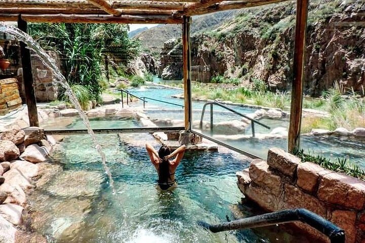 Premium Spa Day at Cacheuta Hot Springs with Transfers