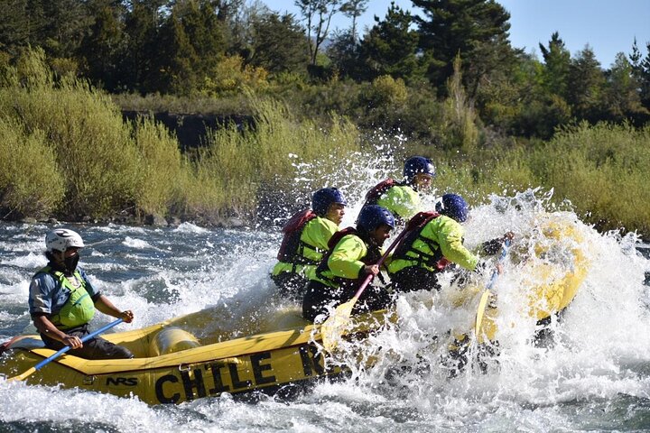 Winter Rafting River Trancura