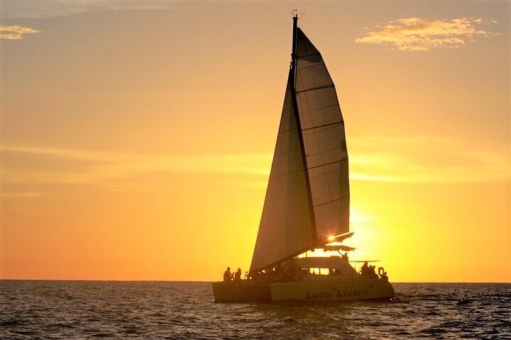 Sunset Catamaran Tour in Playa Flamingo