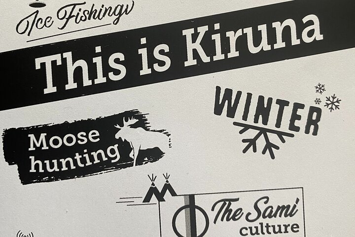 Kiruna City Tour. Guided Sightseeing Minivan Tour.