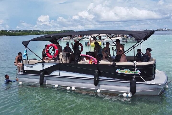 Private Pontoon Day by the Aquarium and San Andres Bay