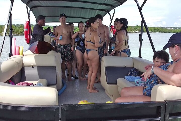 Private Pontoon Day by the Aquarium and San Andres Bay