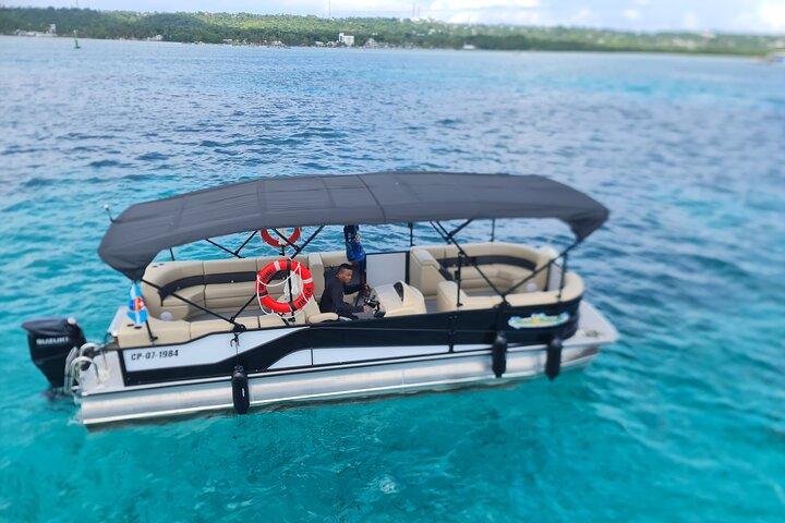 Private Pontoon Day by the Aquarium and San Andres Bay