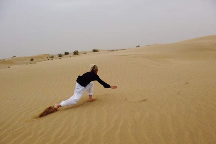 Non-touristic overnight camel safari