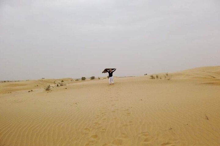 Non-touristic overnight camel safari