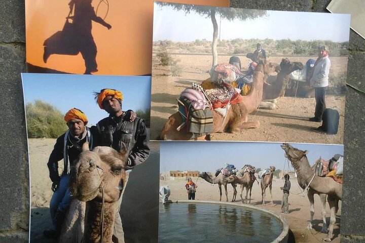 Non-touristic overnight camel safari