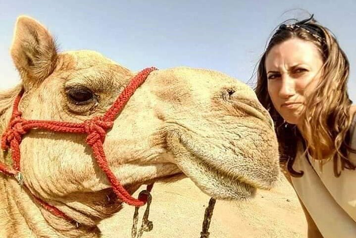 Non-touristic overnight camel safari