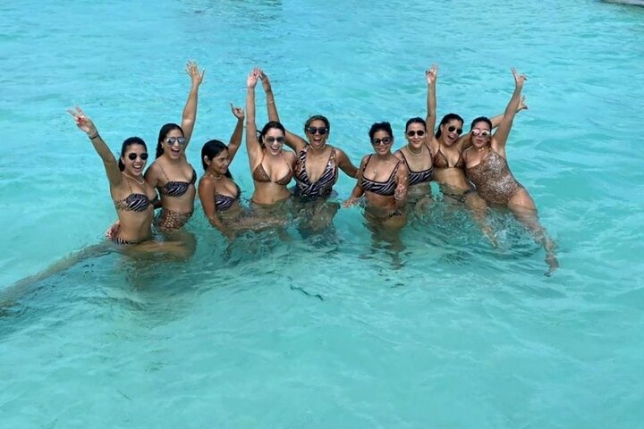 Private Pontoon Day by the Aquarium and San Andres Bay