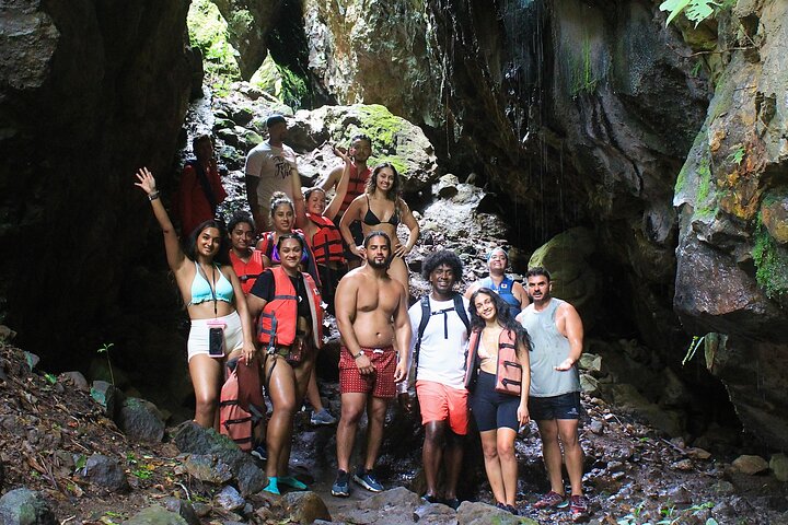 La Leona waterfall adventure hike half day