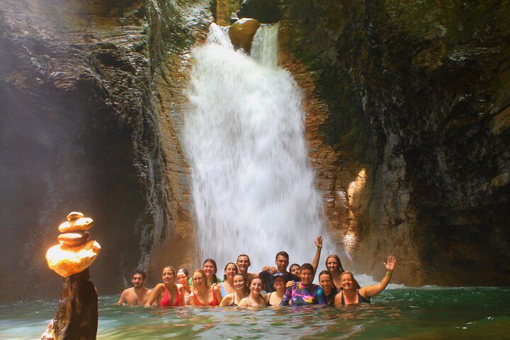 La Leona waterfall adventure hike half day