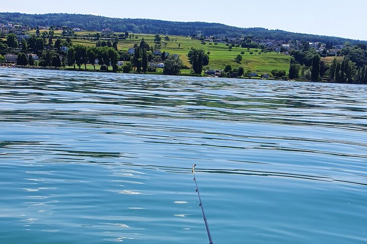 Fishing Tour with a Fishing Boat at Lake Constance (Untersee)